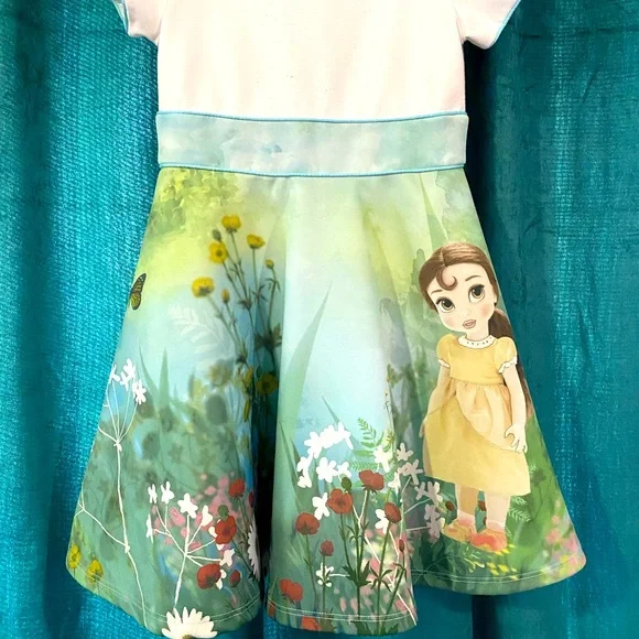 Disney | Dresses | Authentic Disney Baby Belle Dress | Poshmark